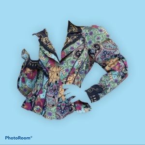 Vintage 80’s Paisley Blouse